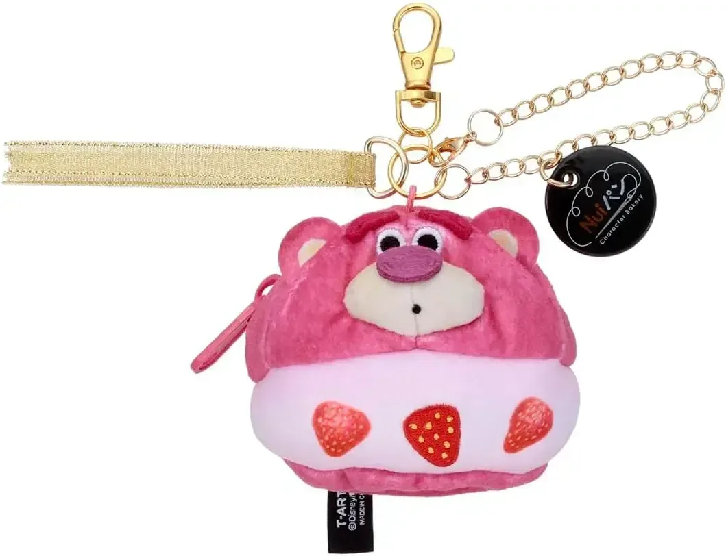Takara Tomy Arts Pixar Lotso Plush Pouch Compact Mascot 8.5cm