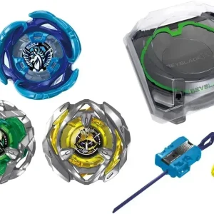 Takara Tomy Beyblade X BX 53 All-in-One Battle Set 3 Beyblades