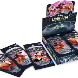 Takara Tomy Disney Lorcana Floodborn Chaos Box Booster 16 Packs