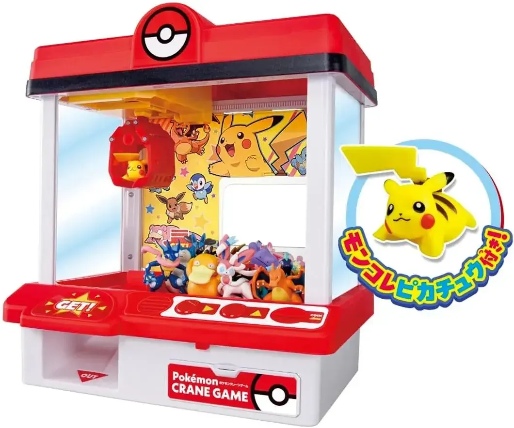 Takara Tomy Pokemon Claw Machine Arcade Game with Moving Claw