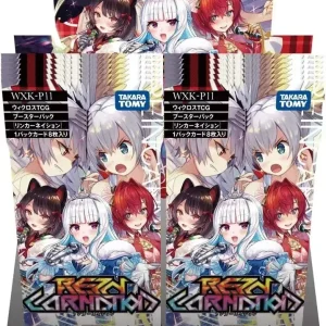 Takara Tomy WIXOSS Reincarnation TCG Booster Box 20 Packs Set
