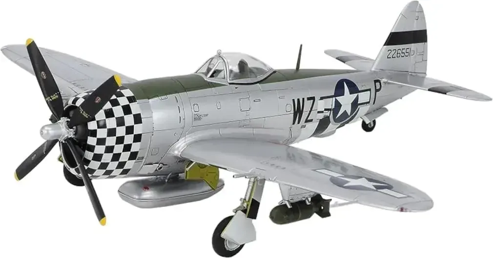 Tamiya P-47D Thunderbolt Bubble Top 1/72 Plastic Model Kit Warbird