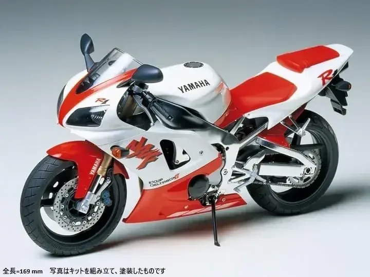 Tamiya Yamaha YZF-R1 1/12 Scale Motorcycle Plastic Model Kit - Image 2