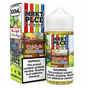 Thai Apple Melon Razz - 3mg - MRKT PLCE - 100mL