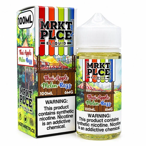 Thai Apple Melon Razz 6mg MRKT PLCE 100mL