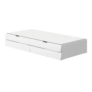 Trundle Pull-out Bed, 90x190 cm, White