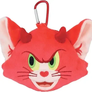 T'S Factory Devil Tom Plush Zipped Pouch Carabiner Charm