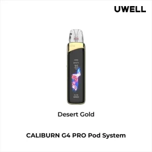 Uwell Caliburn G4 Pro 35W Pod Kit - Desert Gold