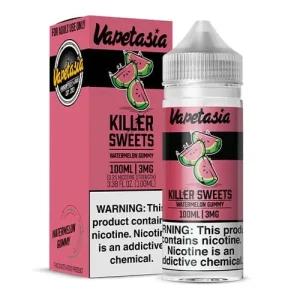 Vapetasia Killer Fruits Watermelon Gummy 100ml Vape Juice - 3mg