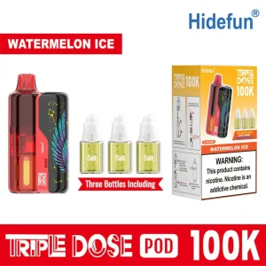 Watermelon Ice - Hide Fun Triple Dose 100K Disposable Vape Kit
