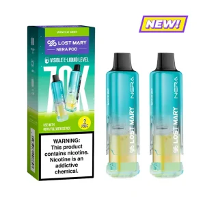 Winter Mint - Lost Mary Nera Fullview 70k Disposable Vape Pod