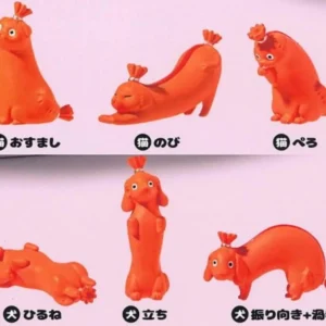 Yell Wieners Life Gyoniku Complete Figure Set Japan Official Capsule Toy
