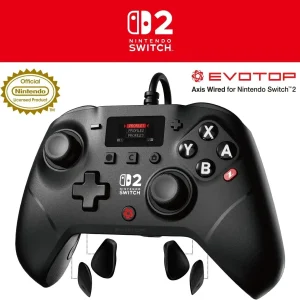 Zuiki EVOTOP Axis Wired Controller for Switch 2 & PC, 2000Hz